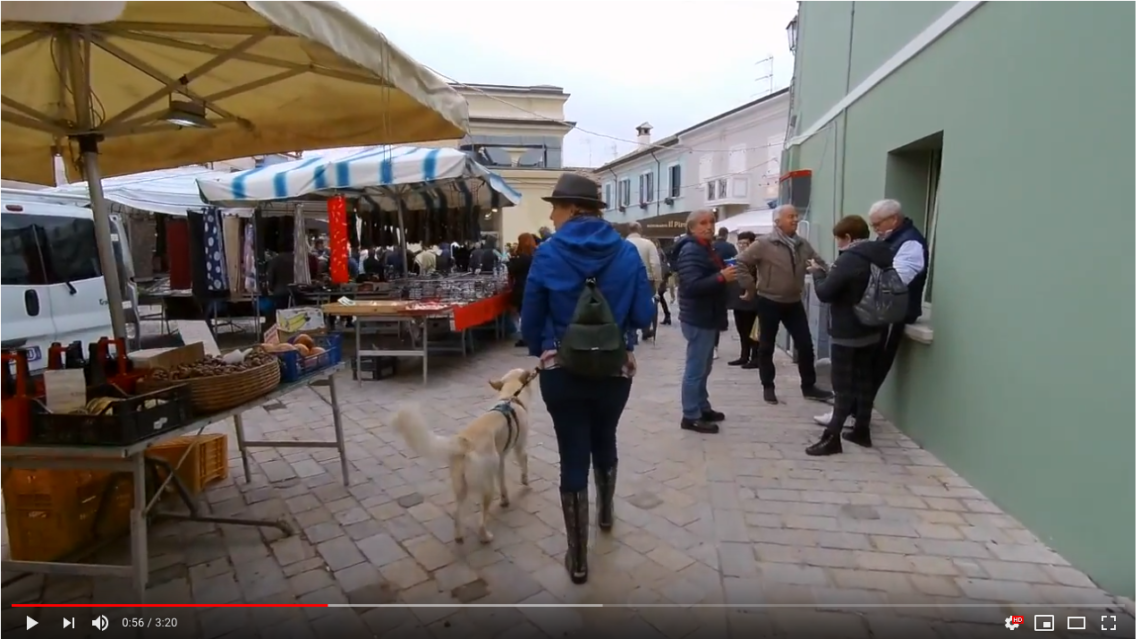 il video di cesenatico 2018 anna e willy per il mercatino