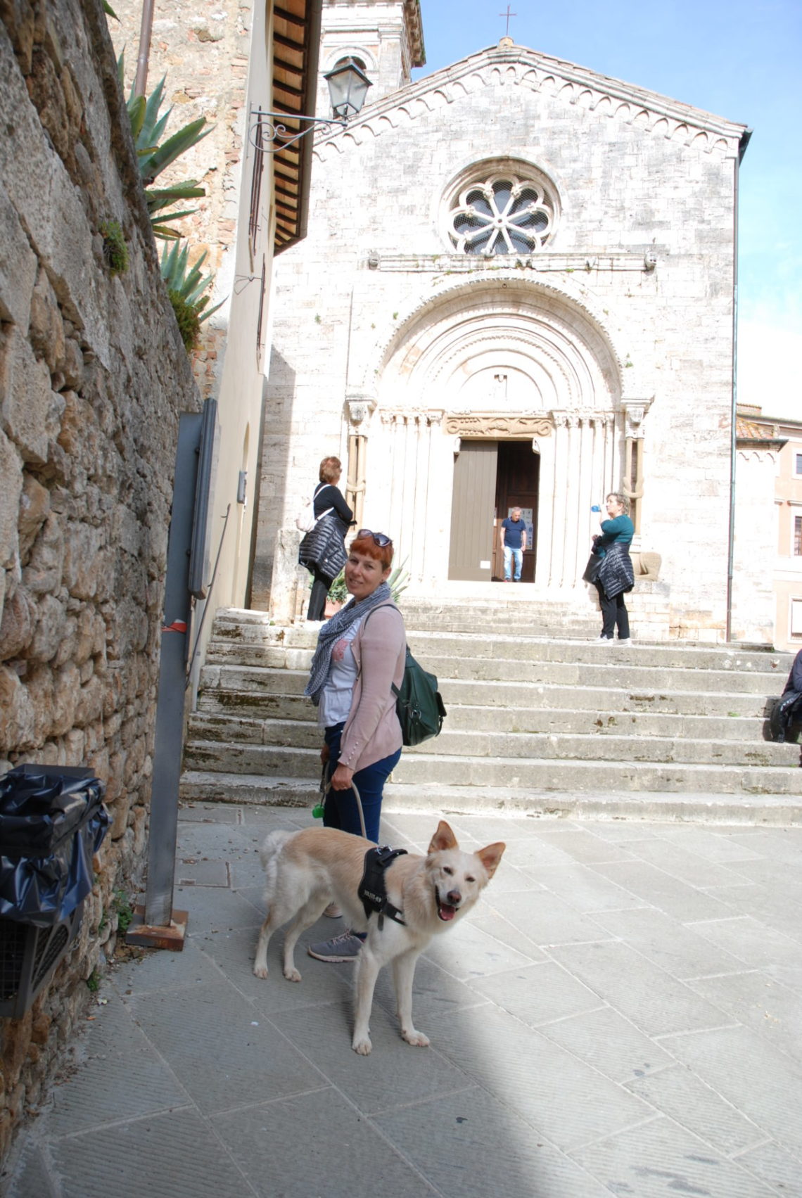 Anna e Willy a San Quirico D'Orcia